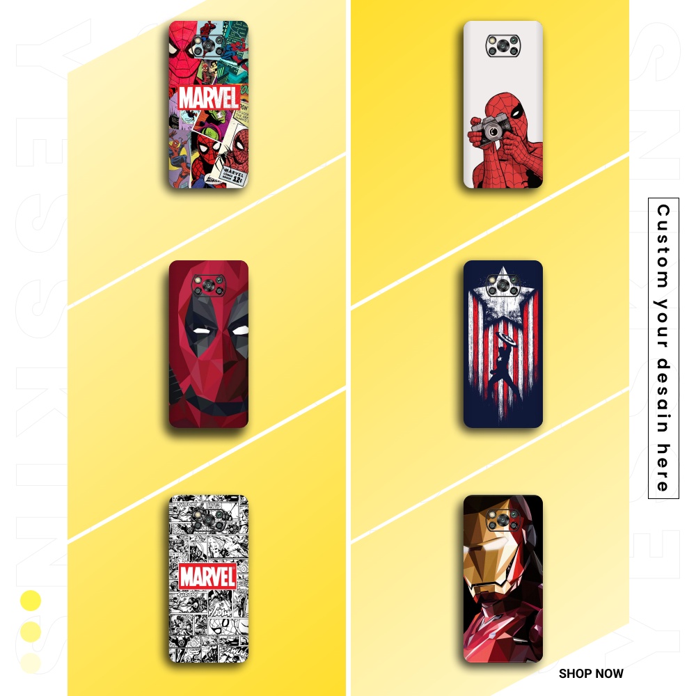 Garskin Xiaomi Poco X3 NFC / Poco X3 Pro - [Marvel Edition]