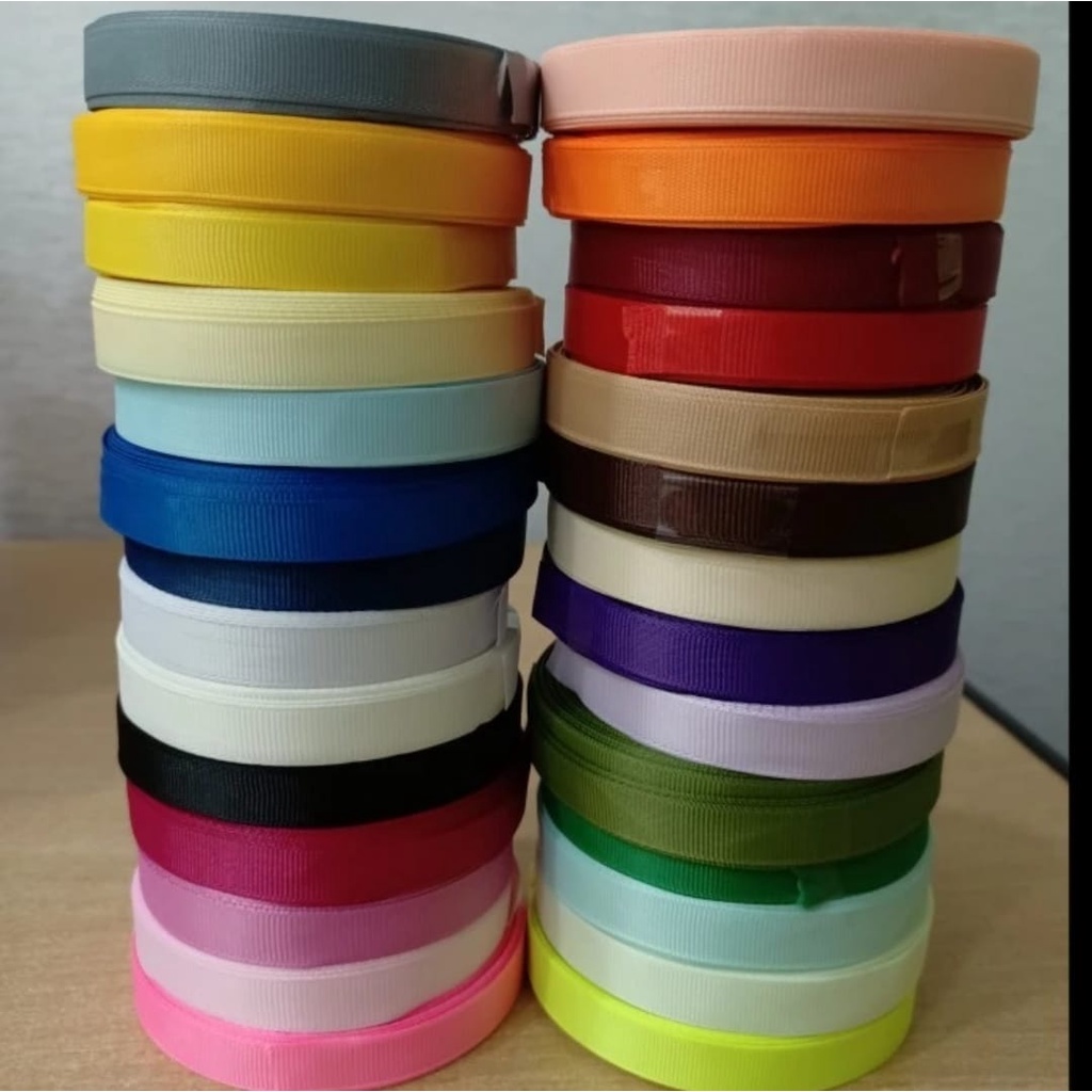 

Pita grosgrain 1/2 inch(1.2 cm) Per ROLL - Pita salur grossgrain-20yds