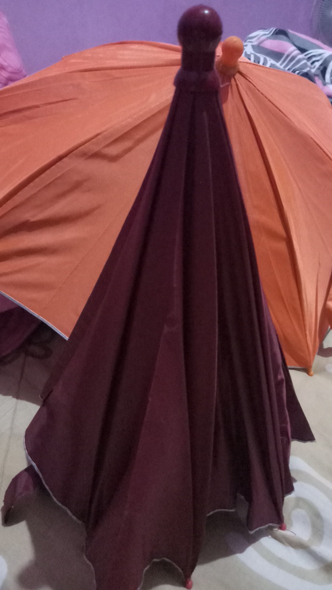 Payung Topi/ Payung Kepala Ptw-0801 Original Winpu 11 Inch