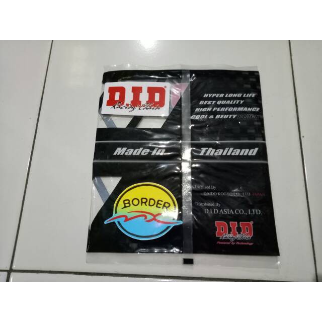 REAR GEAR DID 428 VIXION SCORPIO BYSON MX KING R15 XABRE - RANTAI & GIR - SPAREPART MOTOR