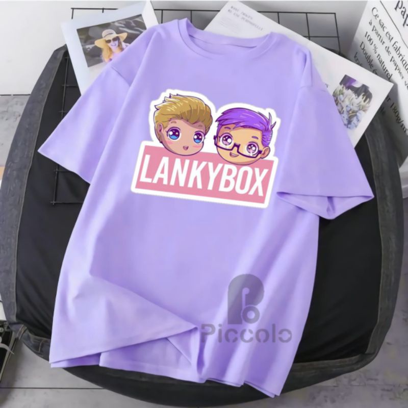 Best Seller Kaos Anak Dewasa Lanky Box Adam Justin Youtuber Terbaru