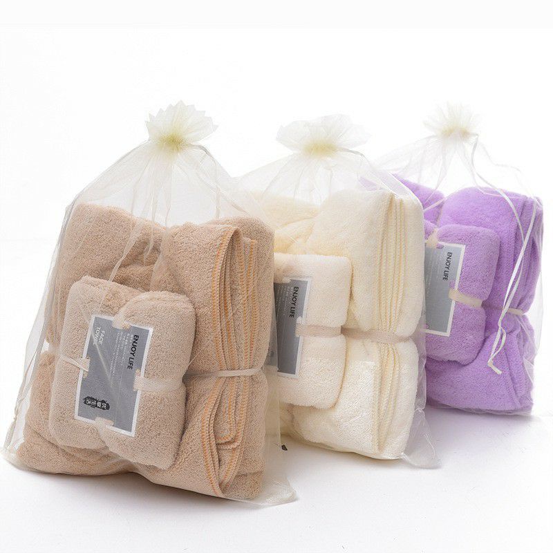 Handuk set 2 in 1 cotton towel