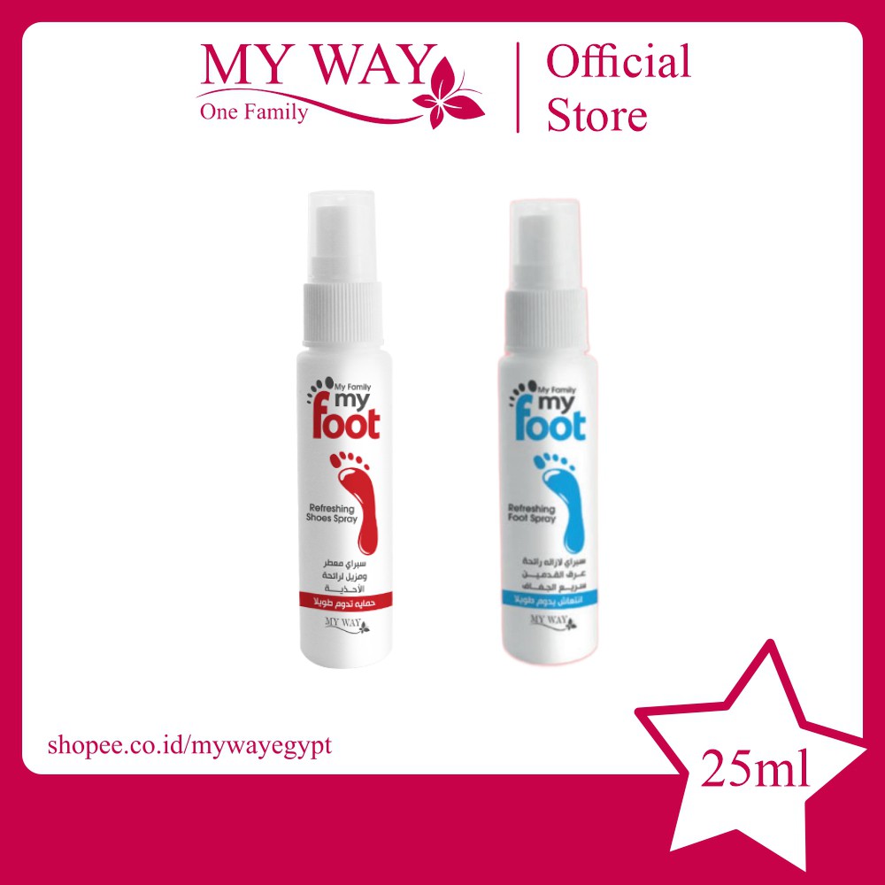 MY WAY My Foot Deodorizing Spray Refreshing