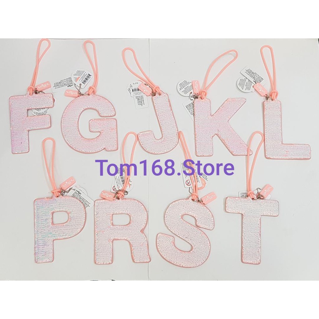 SMIGGLE ALPHABET / REVERSE BAG TAG