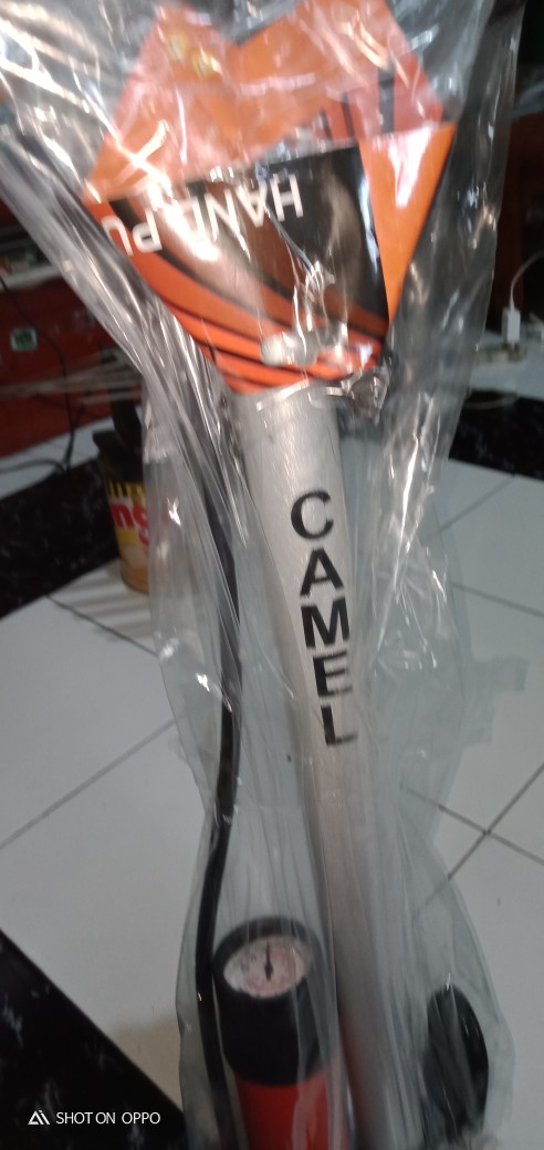 Camel Pompa Sepeda Ca-111 -  Tabung Meter Stainless Ca111