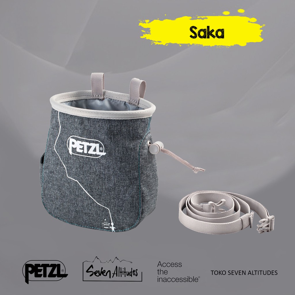 Chalk Bag Petzl Saka Kantong Magnesium