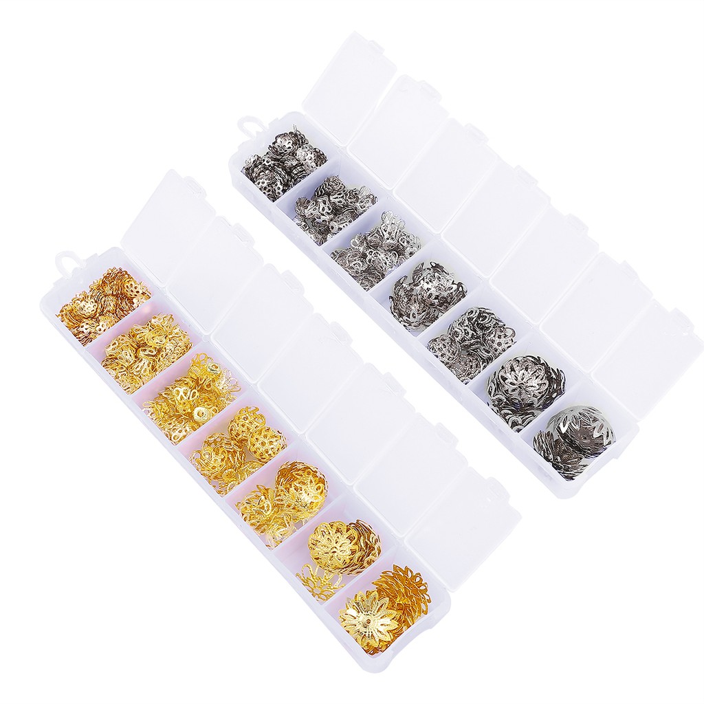 Mix Box Kits Alloy Chain Earring Hooks Head Pins Jump Rings Lobster Clasp For DIY Jewelry Findings Set Making Earrings Supplies