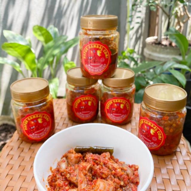 

Sambal cumi asin/free packing bubble wrap