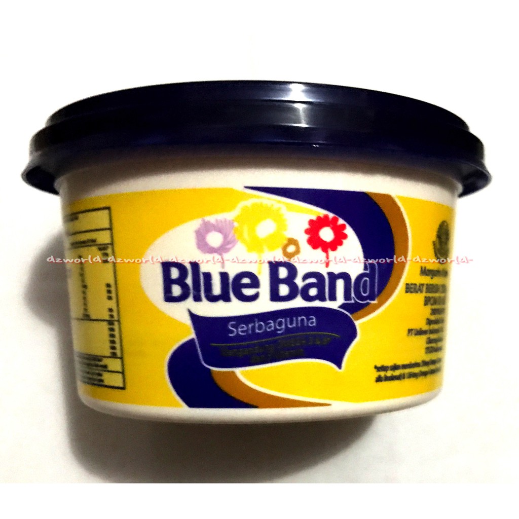 Blue Band Mentega Serbaguna 250gr Mengandung Omega 3&amp;6 Dan Vitamin Kemasan Cup Blueband