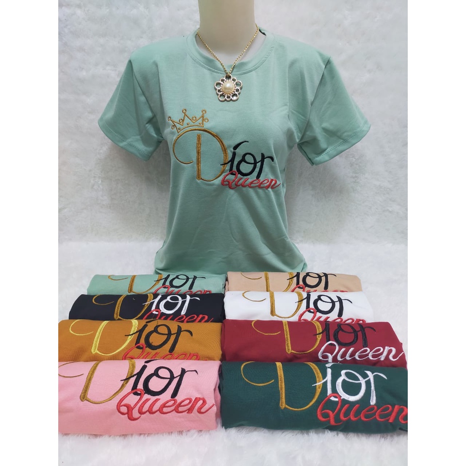 KAOS BORDIR/ATASAN WANITA/BABYTERRY IMPORT