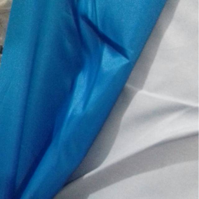 Kain Parasut Parasit Milky Coating Waterproof Murah Meteran 1M x 1.5M |  Shopee Indonesia