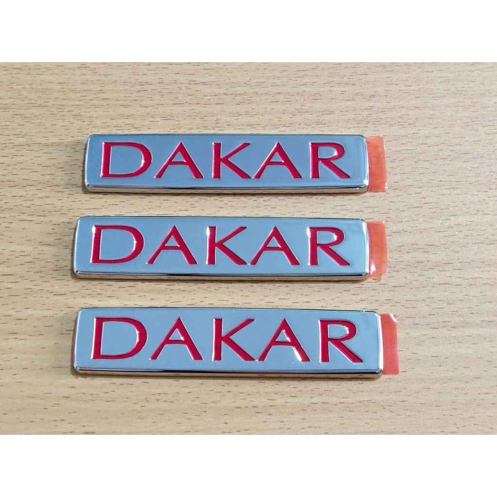 Emblem Tulisan Dakar Pajero