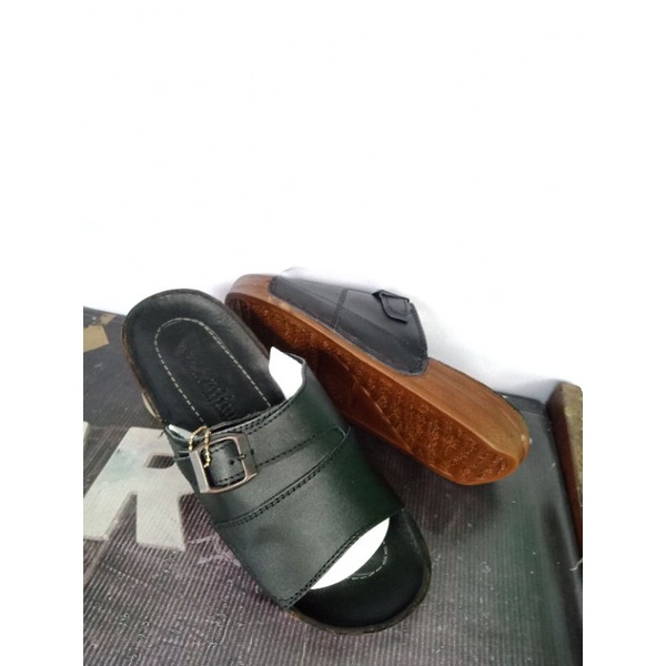 sandal selop pria original kulit sapi asli berkualitas murah tready kekinian casual 100%