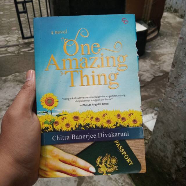 Buku novel the one amazing thing