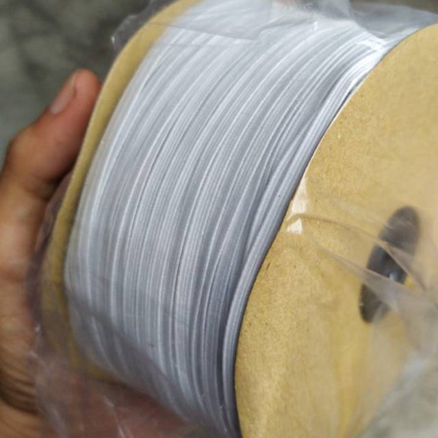 Karet elastis 0,5 cm karet elastis 0,3cm karet masker tali masker karet baby karet kolor