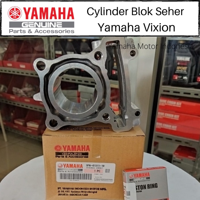 Cylinder Blok Seher Piston Yamaha Vixion Original Yamaha Genuine Part