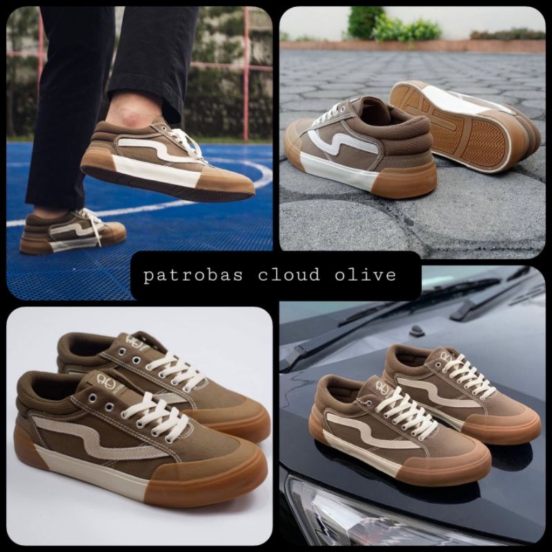 Sepatu patrobas Cloud Olive Low