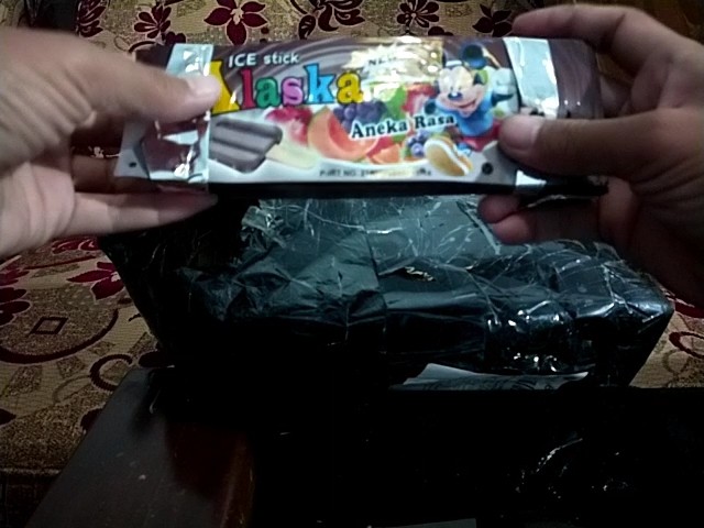 Kemasan Ice Stick Alaska / Plastik Es Krim Panjang / Plastik Es Gambar / Bungkus Es Lilin Lolin
