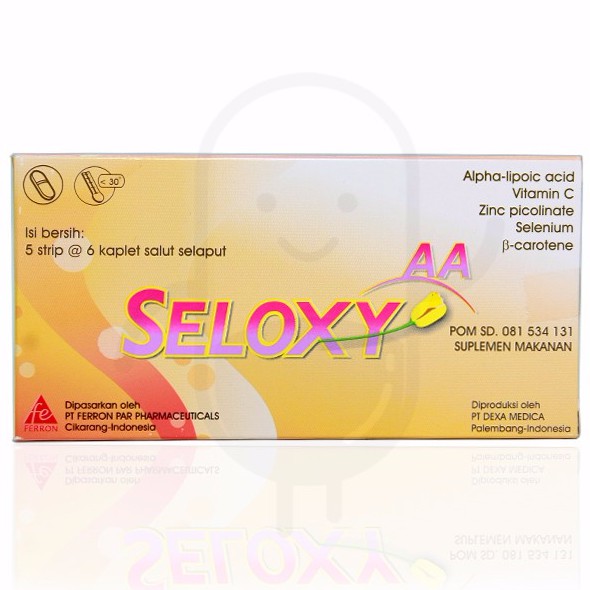 Seloxy AA 30 Kaplet ED 2021 | Shopee Indonesia