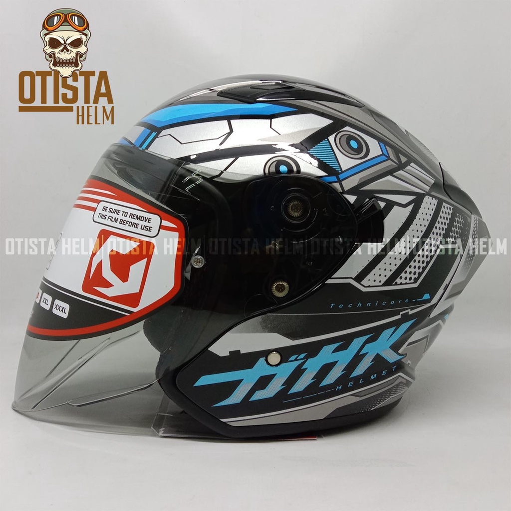 NHK S1 GP PRO TECHNICORE | DD-Ring | Double Visor - Light Smoke