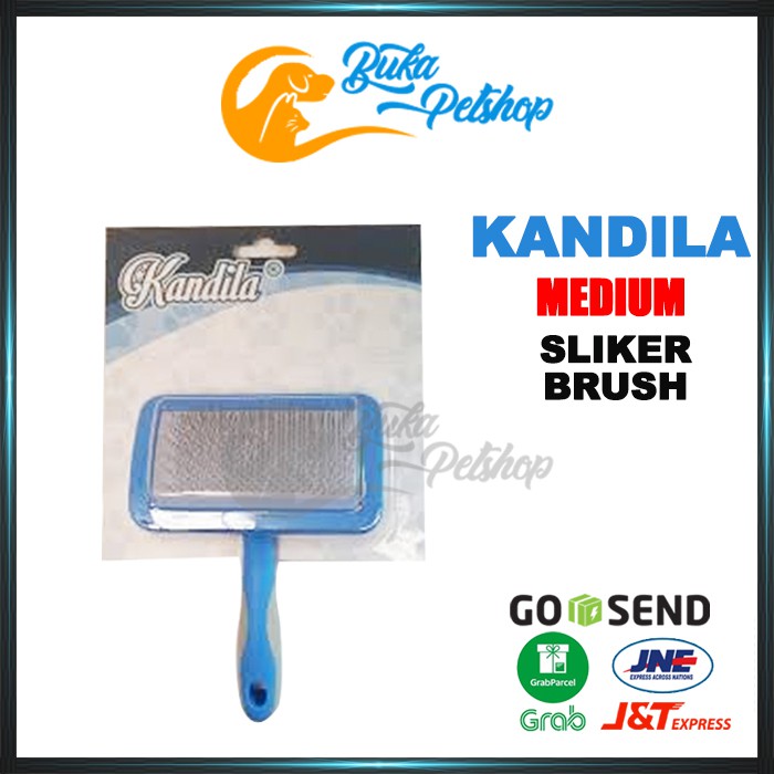 Sisir Kucing Anjing KANDILA SLICKER BRUSH Medium