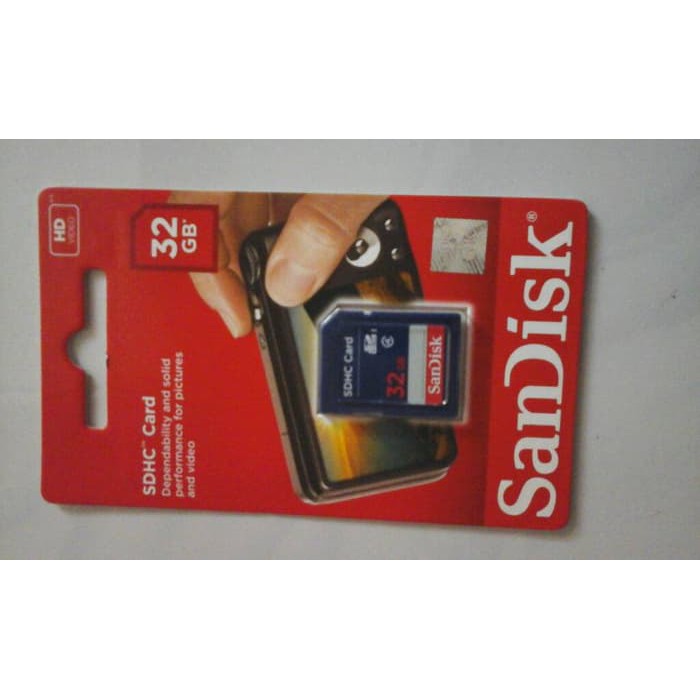 Dijual Sandisk SD Card 32Gb memori sd card 32 GB New
