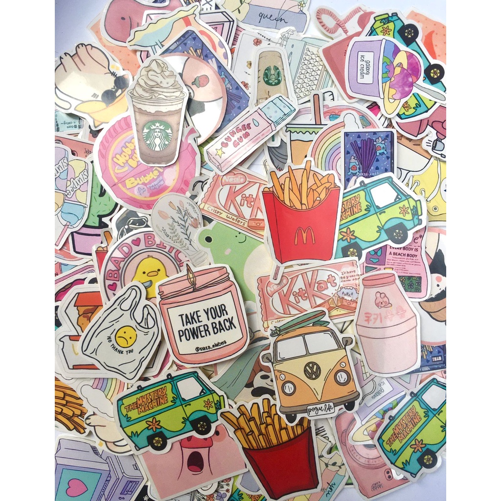 

[STARLY12][MIN 10pc] STIKER AESTETIC/STIKERLAPTOP/STIKERTUMBLR/STIKERMINI