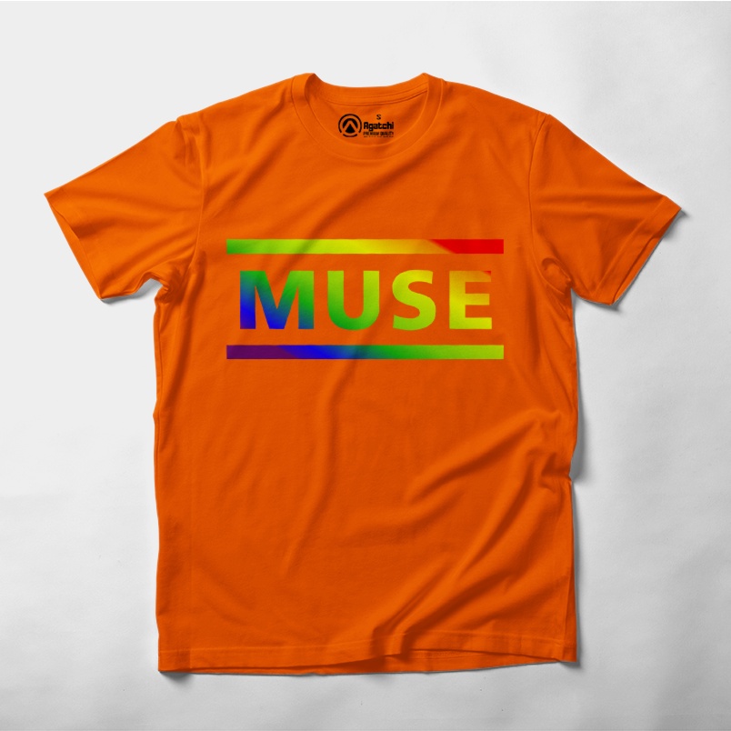 Baju Band Kaos Atasan Anak Laki-Laki Muse