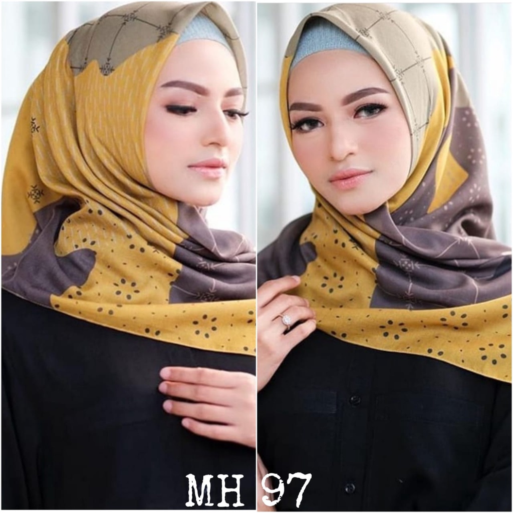 Hijab cantik terbaru laser cut best seller MH-MH 97