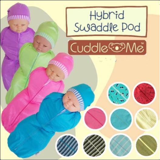 Cuddle Me Hybrid - Swaddlepod [Free Alas Ompol] Bedong Instan Topi CuddleMe