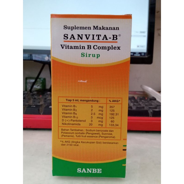 Jual Sanvita-B Sirup 120ml | Shopee Indonesia