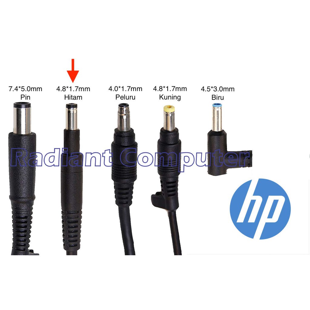 Adaptor Charger Original HP Sleekbook 14-b 15-b Envy 4 Envy 6 19.5V 3.33A