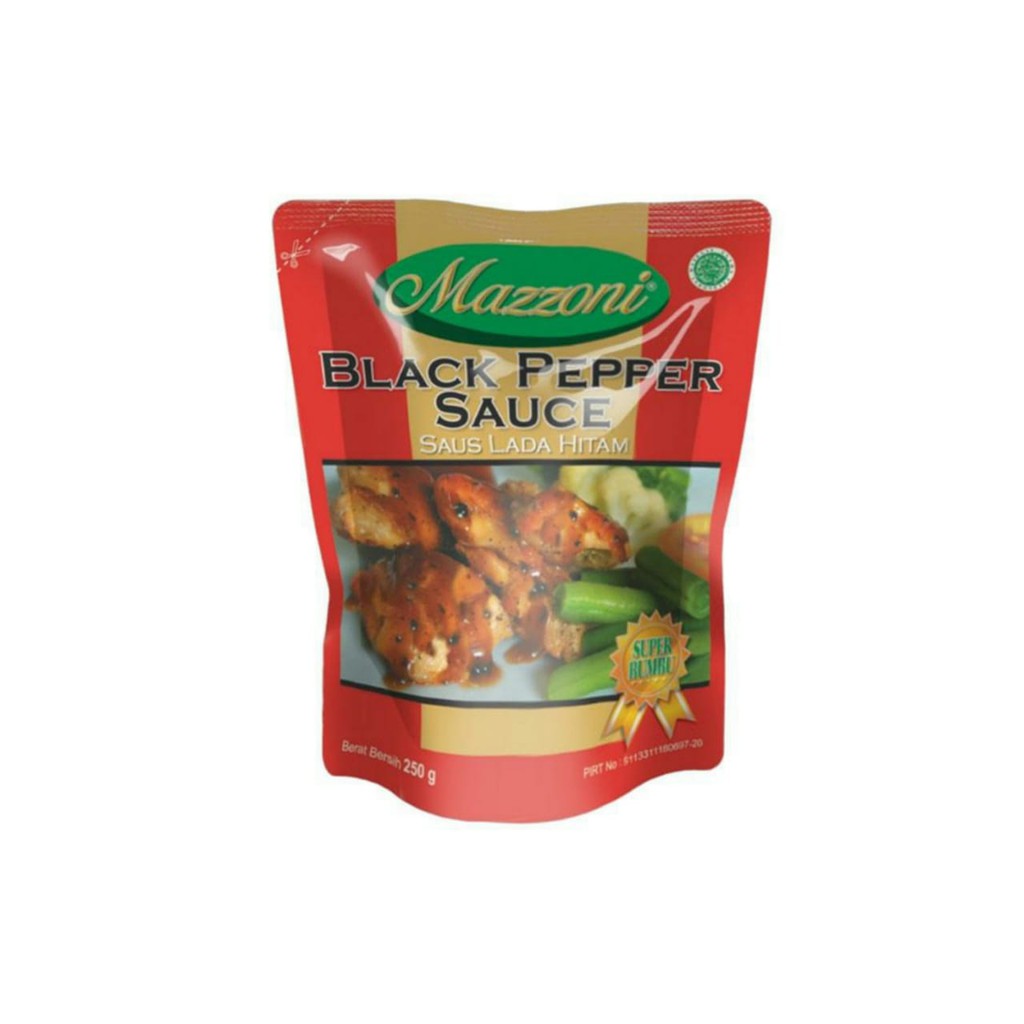 

Mazzoni Black Pepper Sauce 250 gram