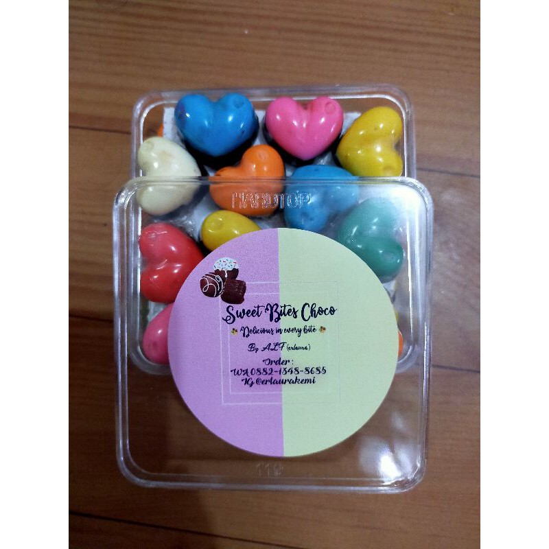 

Love Rainbow Choco (Beli 5 Toples free 1 cup coklat)