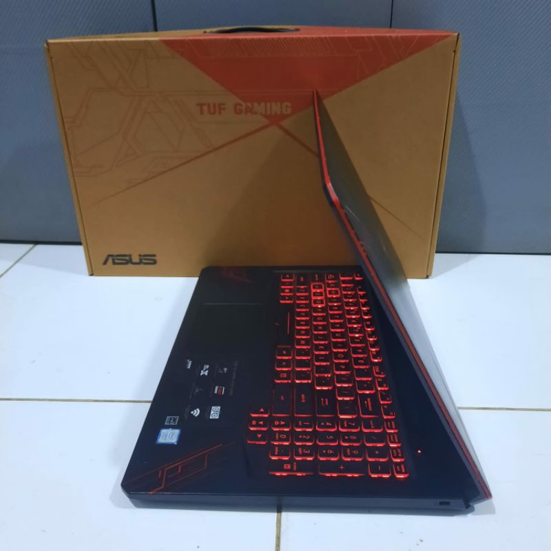 Laptop Asus TUF Gaming FX504GD(Military Grade) Cor i5-8300H Ram 8GB/1TB/SSD 128 Nvdia GTX 1050 4GB Fullset