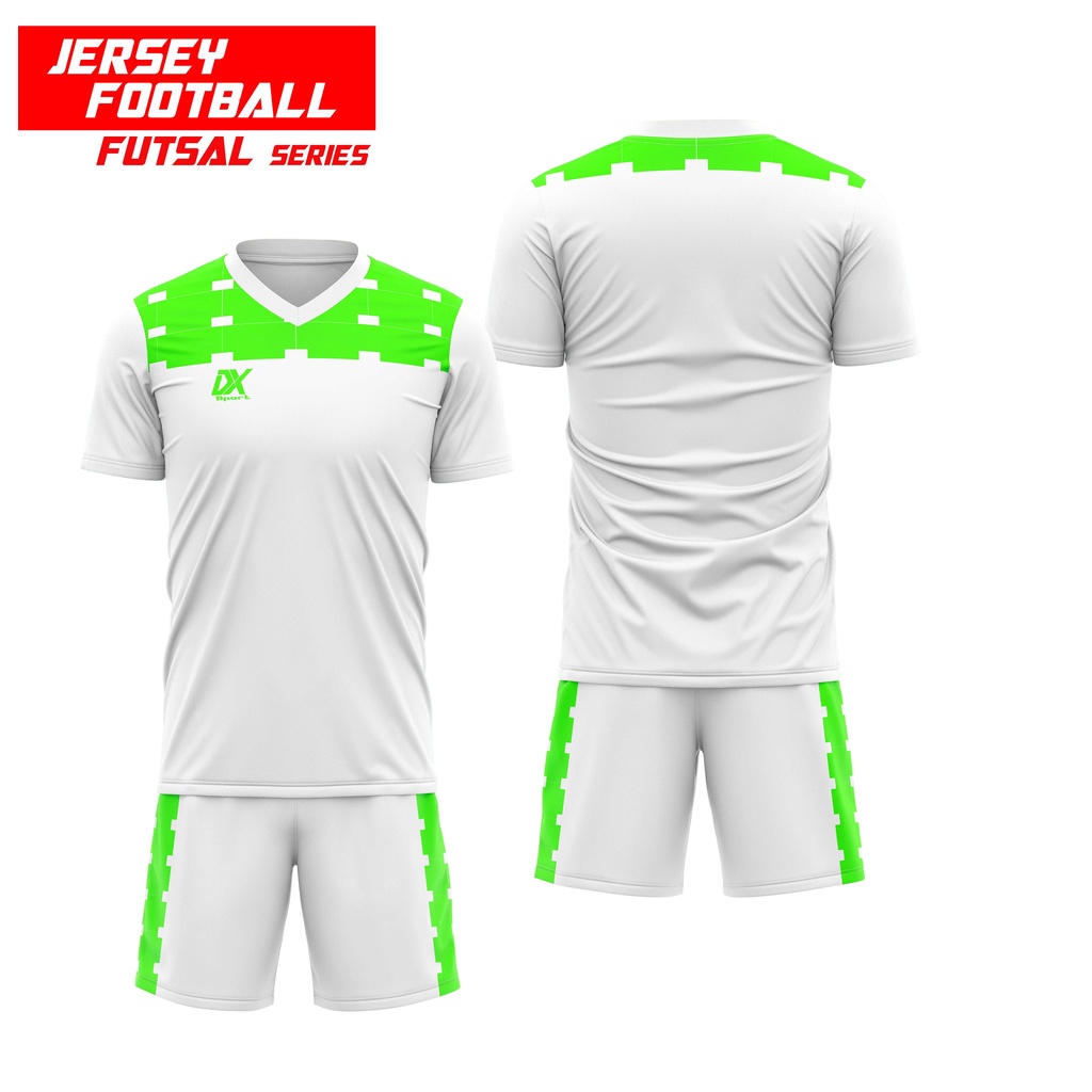 BAJU JERSEY BOLA FUTSAL DX KYODAN FULLPRINTING ONE SET PREMIUM