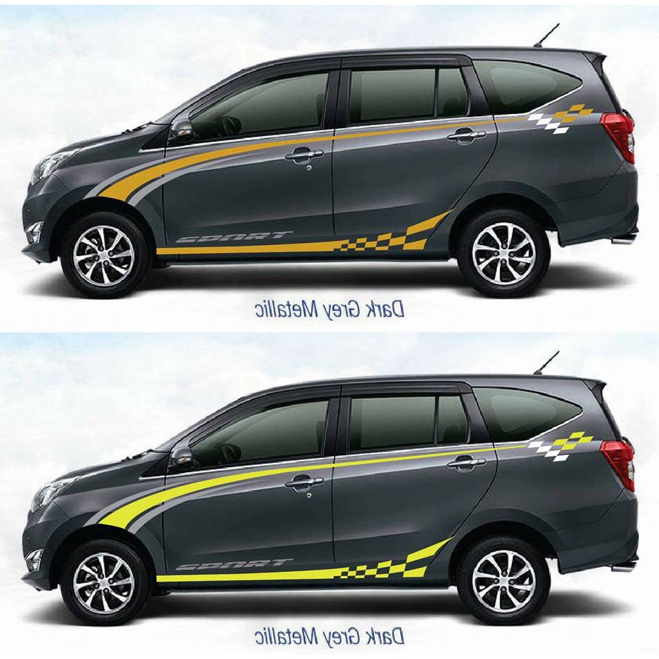 Jual Sticker Stiker Mobil Cutting Variasi Sigra Calya Avanza Xenia Innova Ertiga Crv Hrv Brv Indonesia Shopee Indonesia