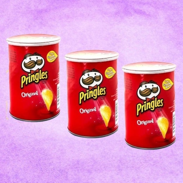 

PRINGLES Potato Chips 42 gr gram Varian Rasa Original Flavor Chips Keripik Kripik Kentang Crispy Snack Makanan Ringan Camilan Cemilan Jajan Jajanan Chiki Ciki Gurih Asin Crispy Crisps Shoppa Corner Malang