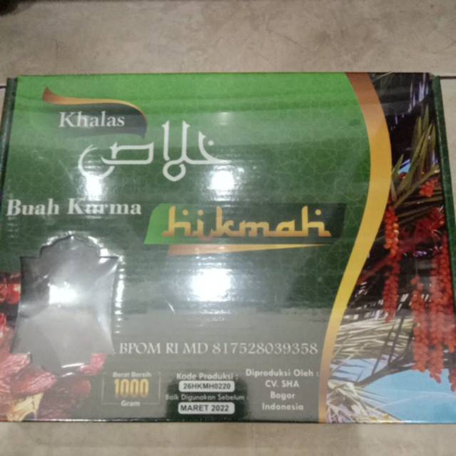 

Kurma Hikmah Kholas