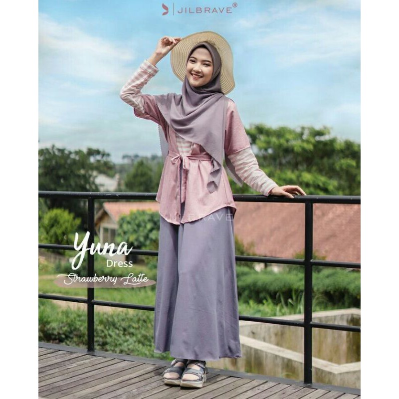 PRELOVED/NEW JILBRAVE YUNA DRESS GRADE B