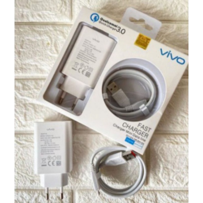 TC CASAN CHARGER VIVO X30 Q.C. 3.0 SUPPORT FASTCHARGING MICRO DAN TYPE C