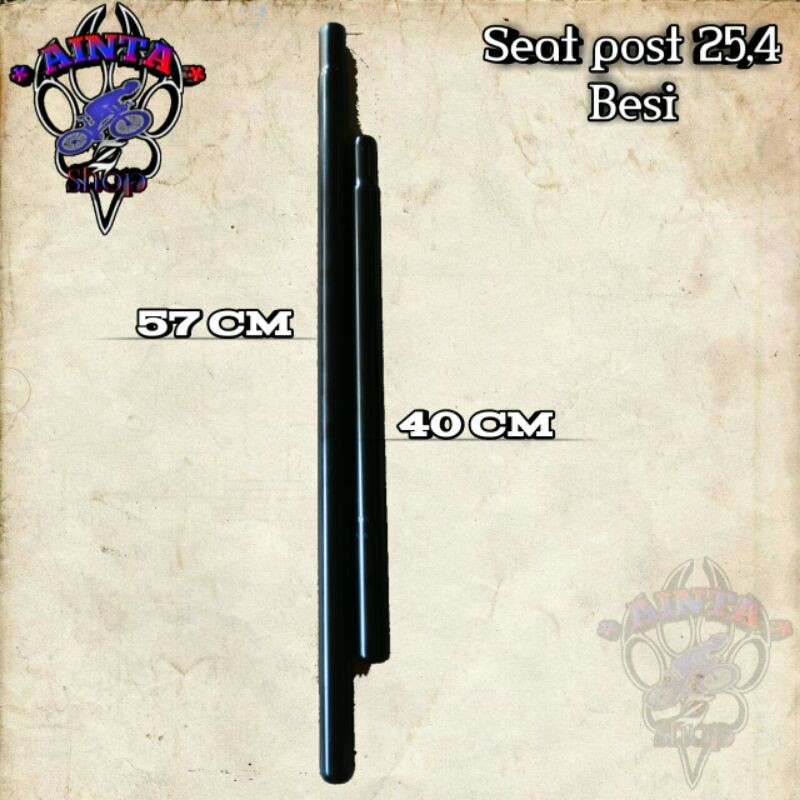 seatpost 25,4 besi