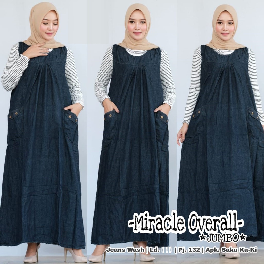 MIRACLE OVERALL JEANS VOXY JUMBO ORIGINAL GBM