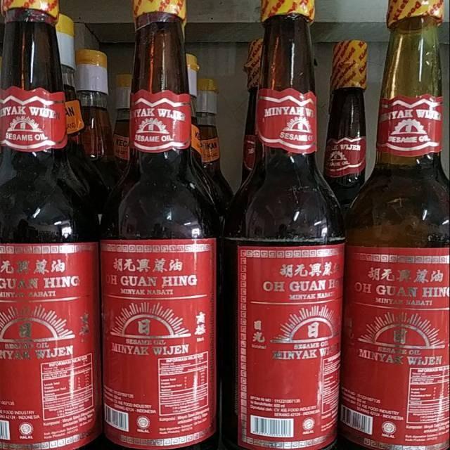 

Minyak Wijen Matahari Oh Guan Hing / Sesame Oil 600 Ml Halal 065