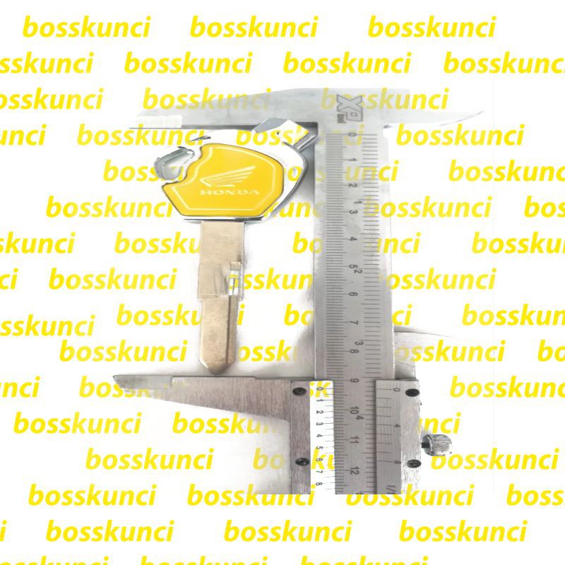 [BAYAR DI TEMPAT]Bahan kunci duplikat motor HONDA BEAT VARIO REVO SCOOPY variasi Kuning