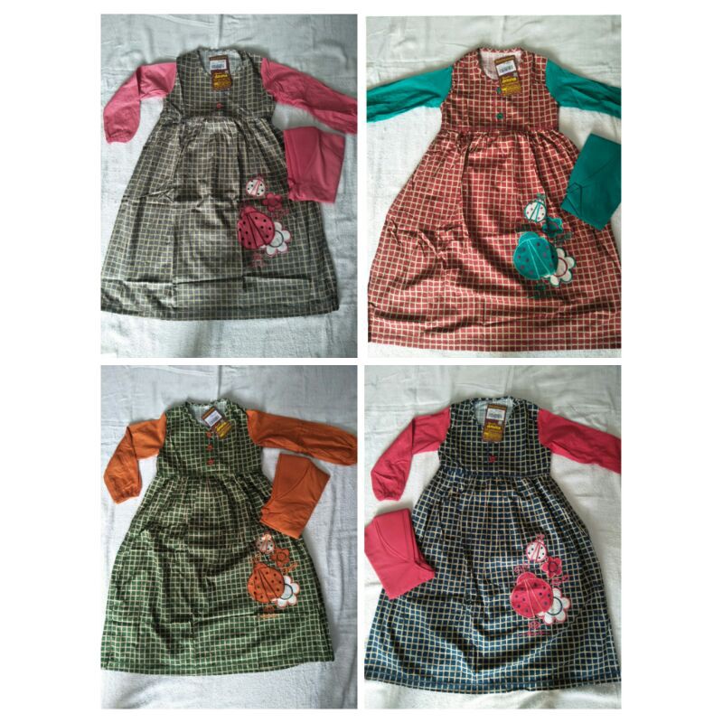 Baju muslim anak perempuan dannis