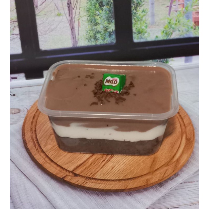 

choco milo melted