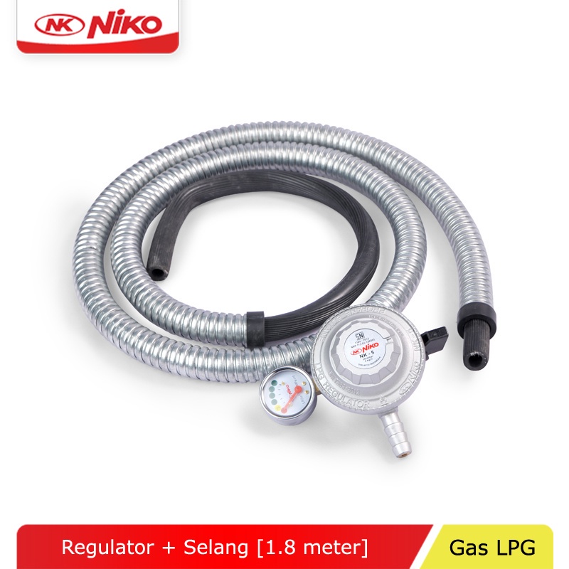 Selang dan Regulator Kompor Gas NIKO NK 50 / NK-50