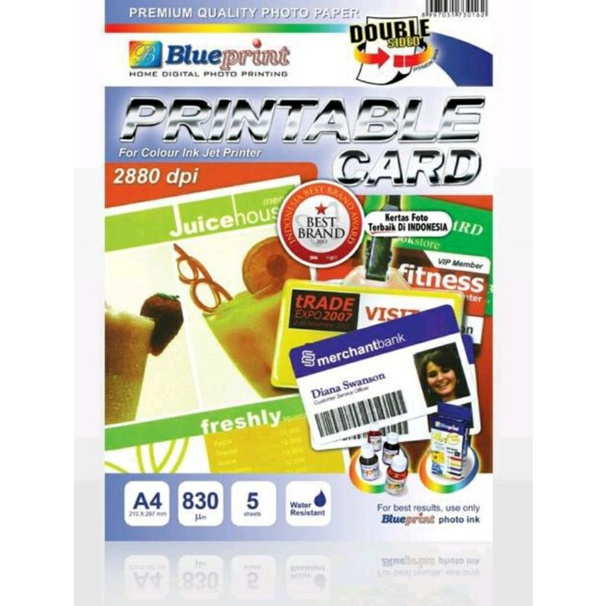 

termurah printable card id card pvc blueprint A4 termurah ORIGINAL