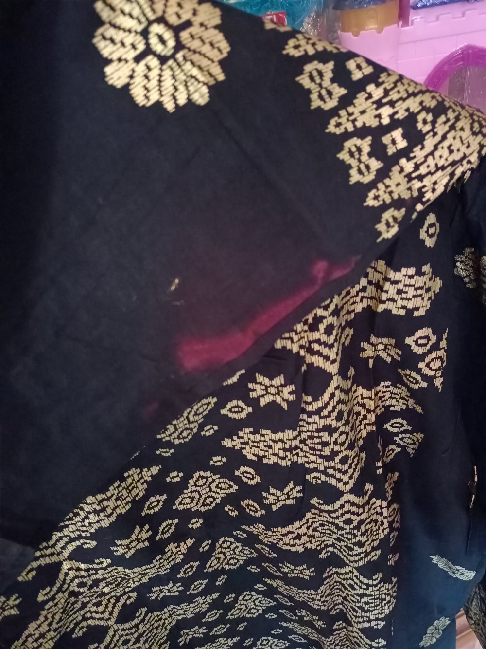 Atasan Batik Dolby Dolbi Dobby Doby Tenun Sutra Tulis Halus Katun Atbm Baron ,sarombit Atasan
